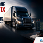 AI and nearshore BPO team collaborating on trucking operations dashboard